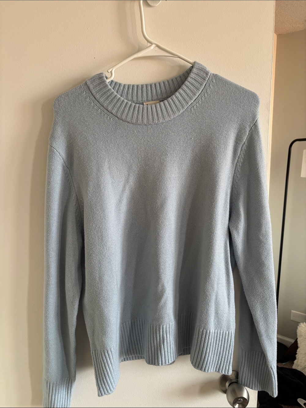 a new day Light Blue Crewneck Sweater